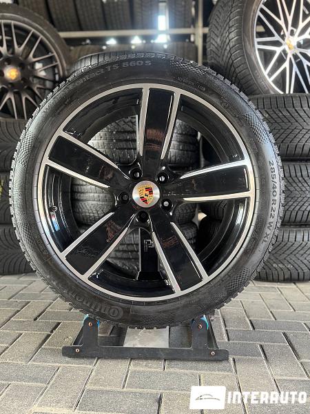 285/40 R22 Roti Porsche Cayenne Continental | Комплект Диски/Шины Порше Кайен