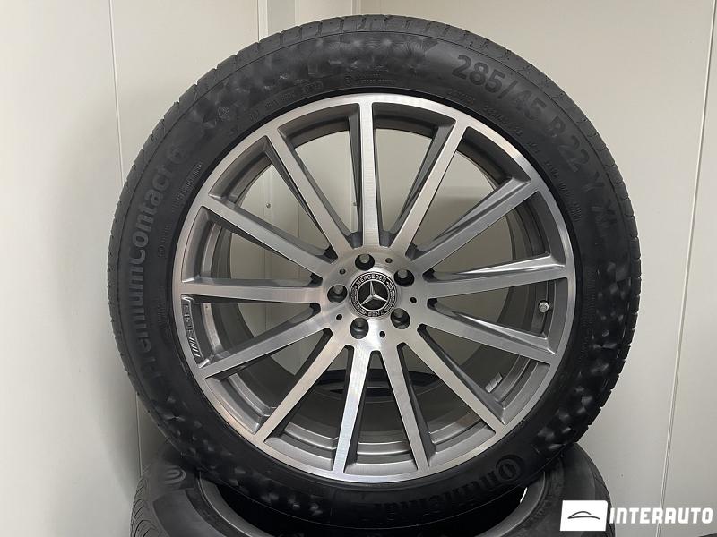 285/45 R22 Roti Mercedes GLS Continental | Комплект Диски/Шины Мерседес ГЛС